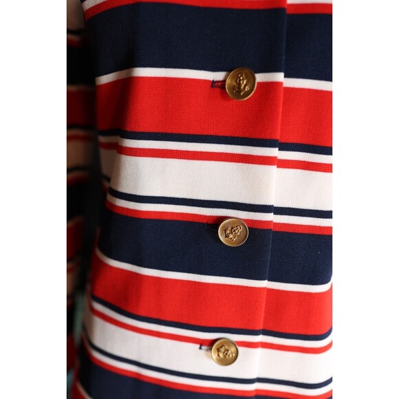 Vintage 60s 70s James Kenrob Nautical Mod Button Down Butterfly Collar Shirt 8 - Picture 13 of 13